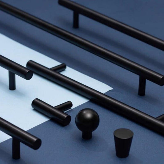 KNOBWELL Matte Black Stainless Steel Kitchen Cabinet Pulls- PD3383HBK