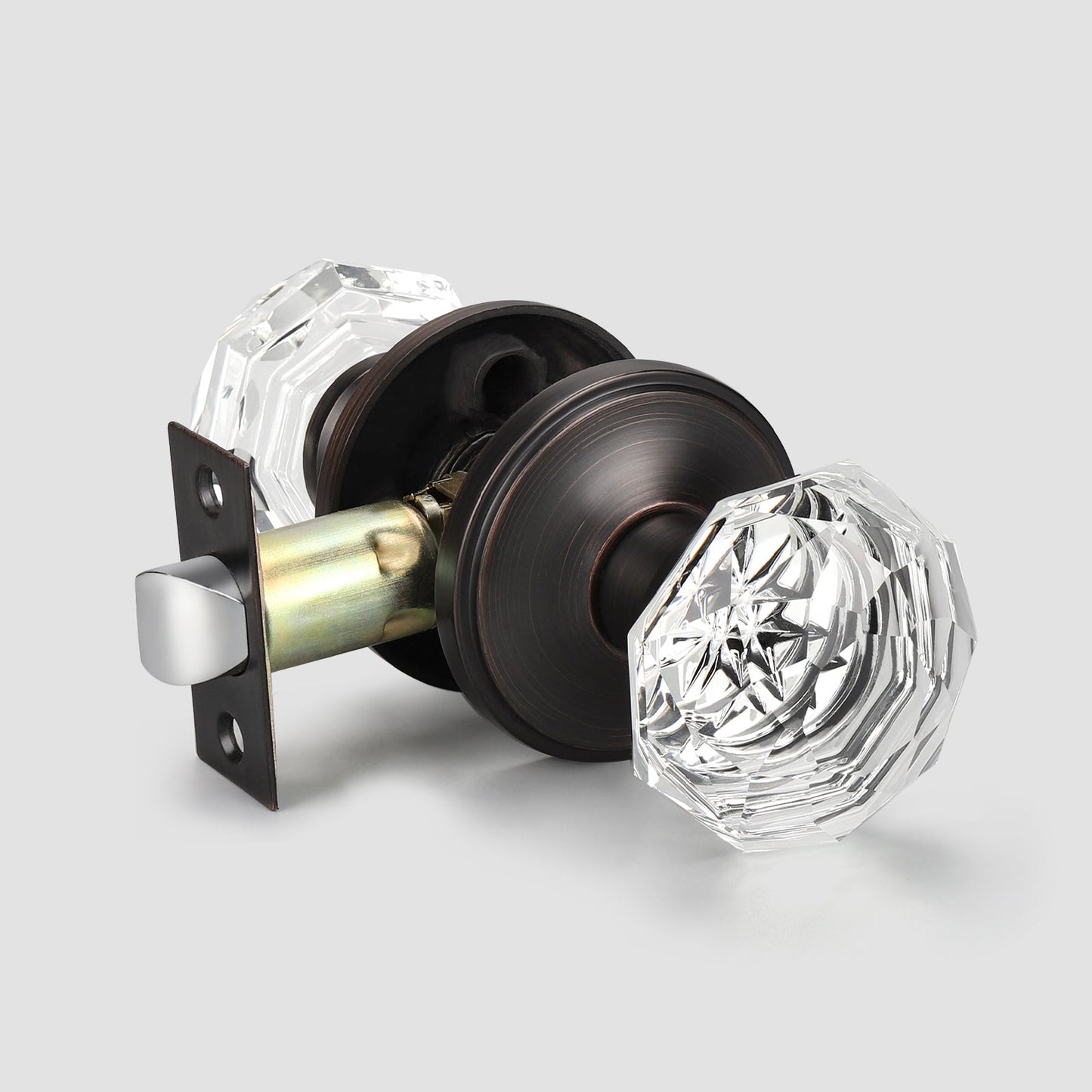 KNOBWELL Vintage Crystal Door Knobs Interior
