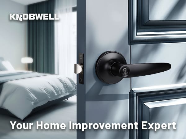 Improving Your Home With KNOBWELL Minimalist Matte Black Privacy Door Handles