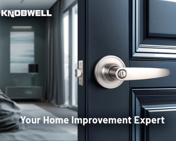 Improving Your Home With KNOBWELL Minimalist Brushed Nickel Privacy Door Handles