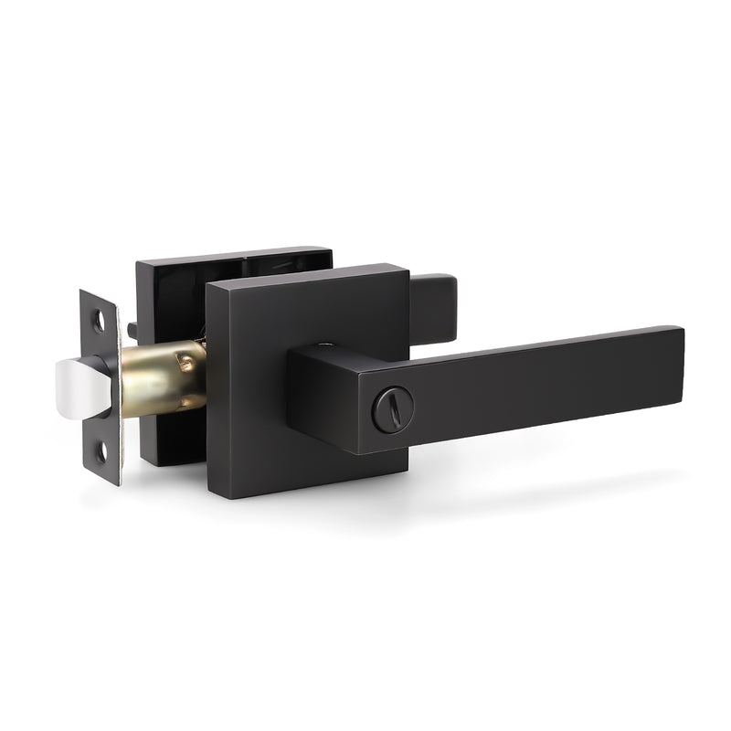 KNOBWELL Black Privacy Craftsman Affordable Door Handles
