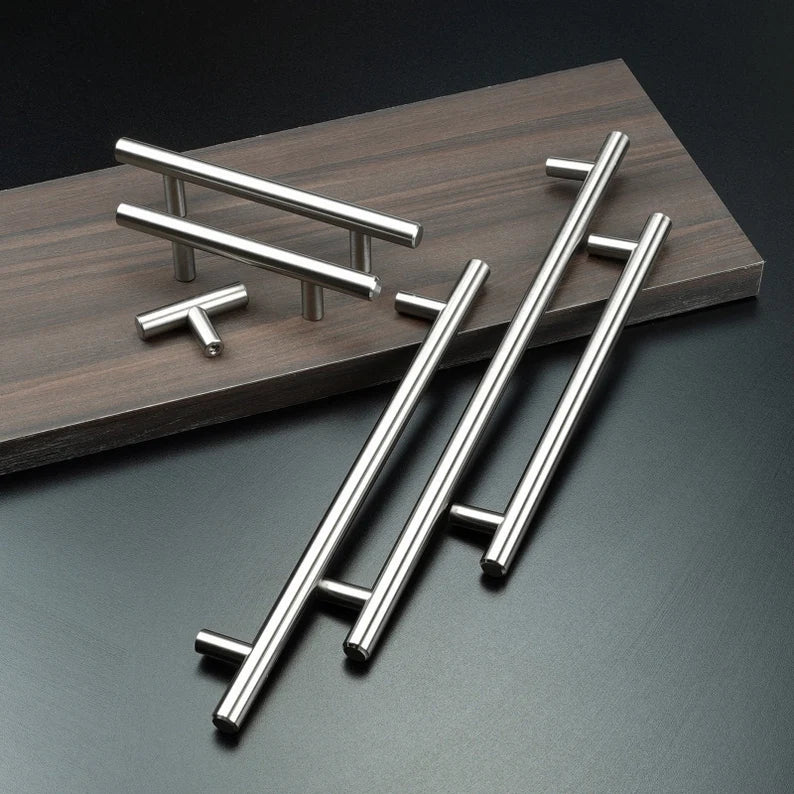 KNOBWELL Stainless Steel Modern Cabinet Handles for Kitchen Cupboards/Drawers-PD201HSS