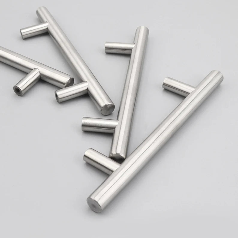 KNOBWELL Stainless Steel Modern Cabinet Handles for Kitchen Cupboards/Drawers-PD201HSS