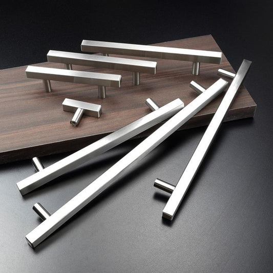 KNOBWELL Stainless Steel Kitchen Cabinet Handles Drawer Pulls - PDDJ16HSS