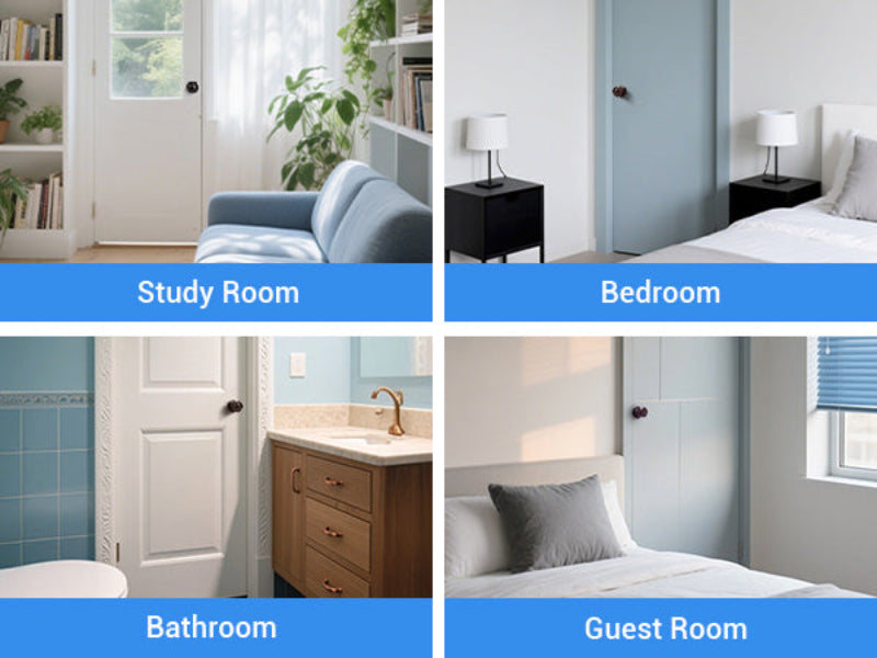 Application of KNOBWELL Contemporary Privacy Interior Door Locks