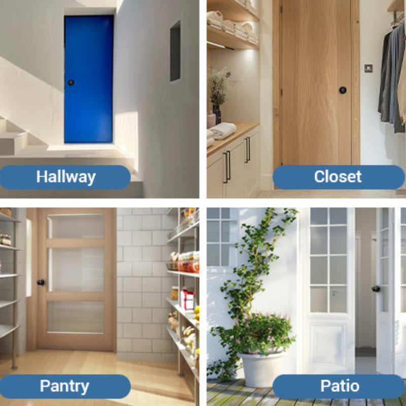 Application of KNOBWELL Round Ball Single Dummy Door Knob for Decorative Interior Doors