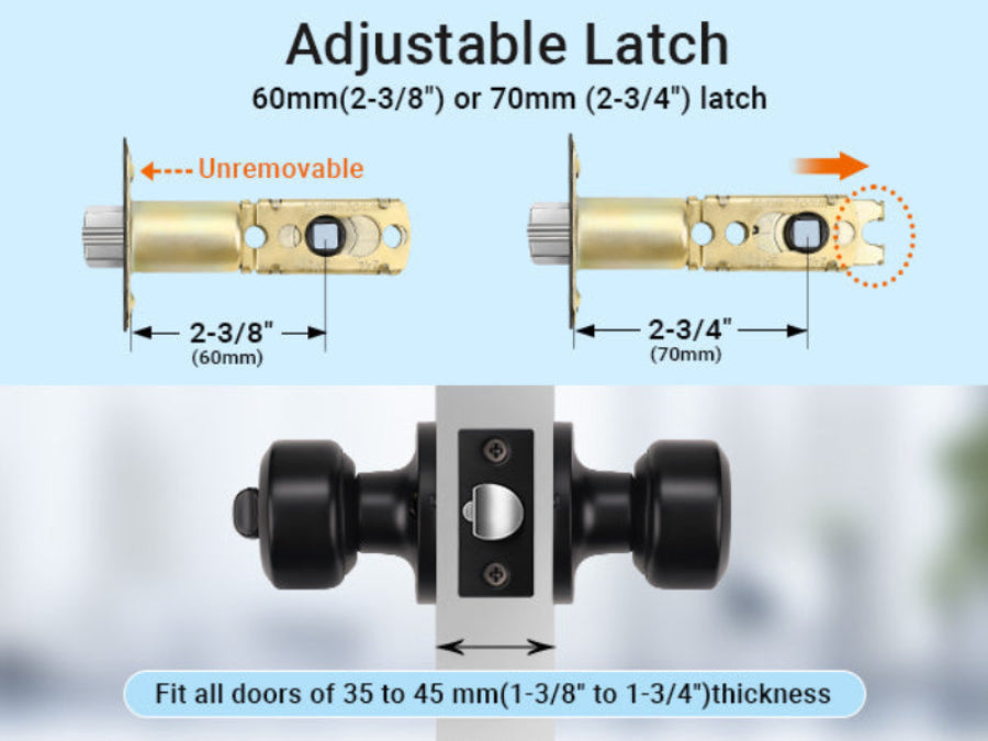 adjustable latch