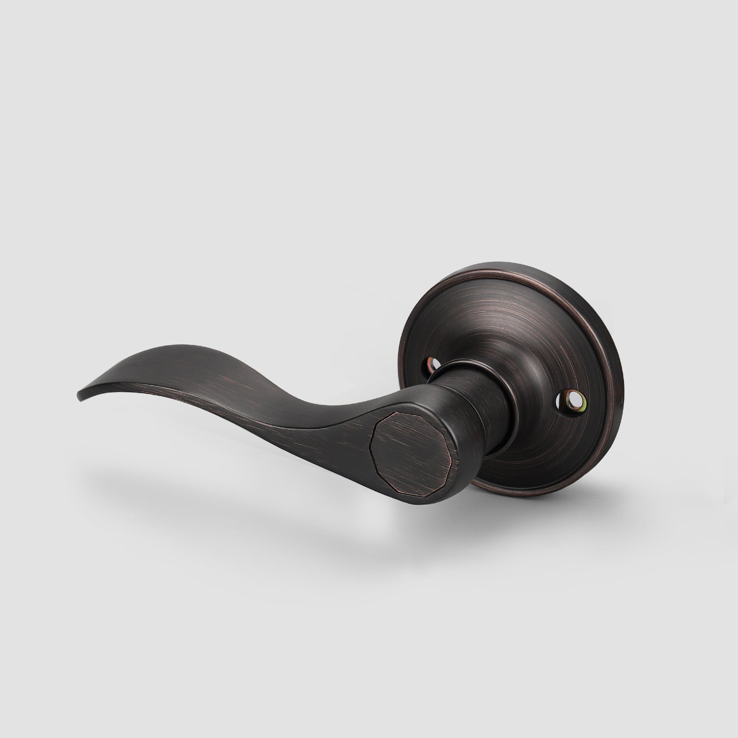 KNOBWELL Colonial Single Inactive Bronze Dummy Door Handle For French Doors