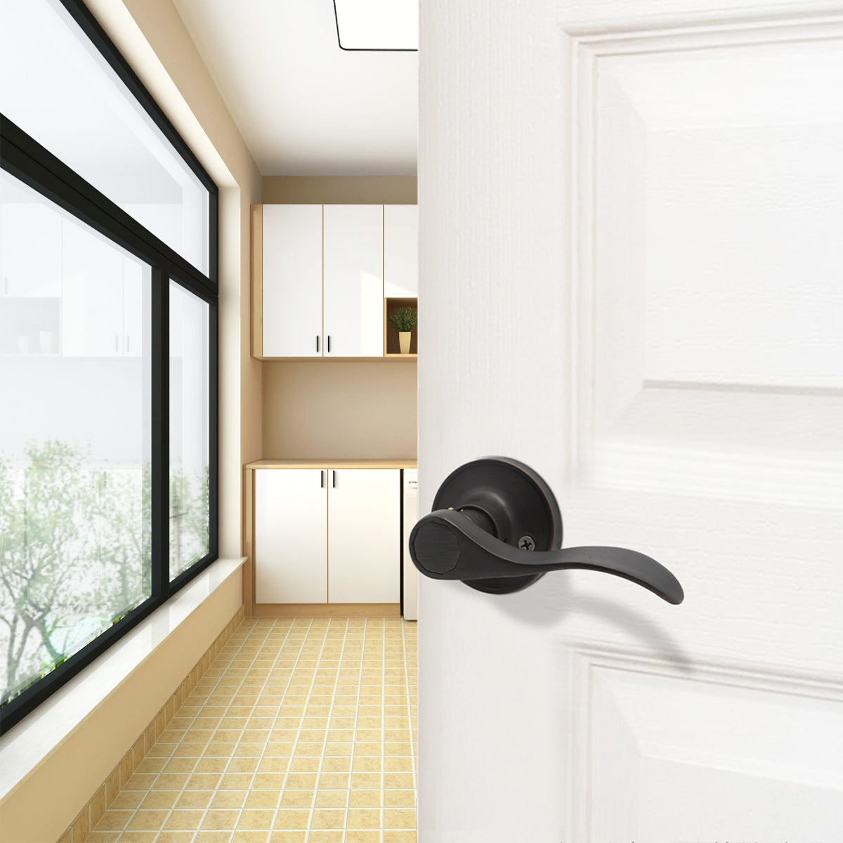 french door dummy handles