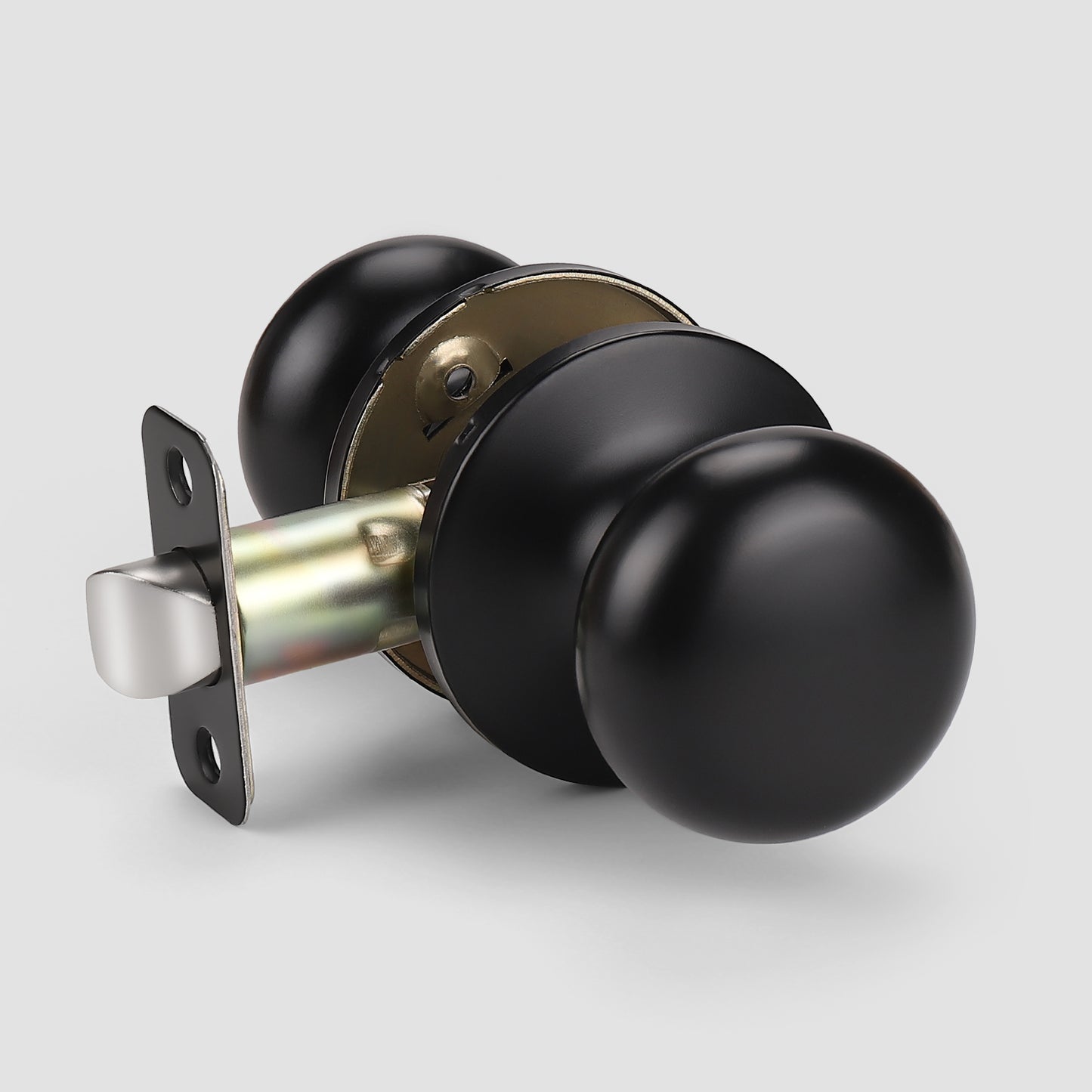 KNOBWELL Modern Black Indoor Door Knobs