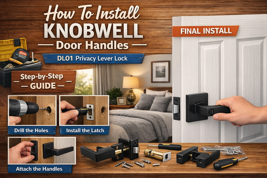 How to Install a KNOBWELL Privacy Door Handle (Step-by-Step Guide)