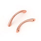 Rose Golden Kitchen Cabinet Handles, Dresser Drawer Pulls - Hole Spacing for 2-1/2'', 3-3/4", 5" - PD2171SF