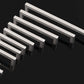 KNOBWELL Stainless Steel Square Cabinet Pulls for Kitchen Cupboards/Drawers- PDDJ27HSS