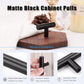 Matte Black Stainless Steel Pulls for Cabinets/Drawers/Cupboards (2-1/2'' - 10'') - PD3383HBK