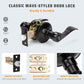 Details of KNOBWELL Colonial Black Privacy Door Lever Handle With Lock For Bathroom