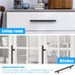 Matte Black Stainless Steel Pulls for Cabinets/Drawers/Cupboards (2-1/2'' - 10'') - PD3383HBK