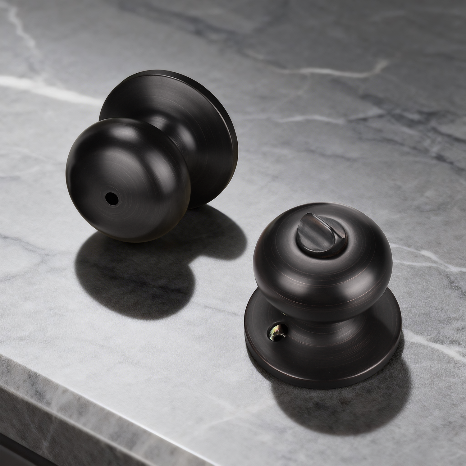KNOBWELL 2 Pack Keyed Entry Door Knob and Deadbolt Sets, Entry Door KNOBWELL 2 Pack Keyed Entry Door Knob and Deadbolt Sets, Entry Door
