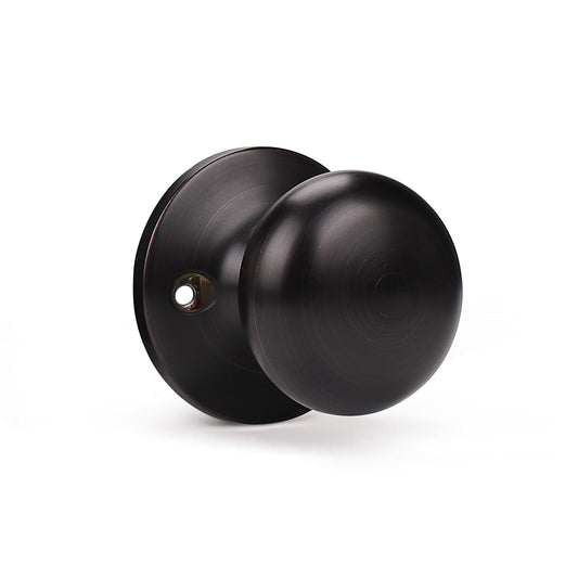 Flat Round Single Dummy Door Knobs - DL5766ORBDM