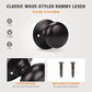 Flat Round Single Dummy Door Knobs - DL5766ORBDM