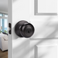 KNOBWELL Modern Round Interior Door Knobs-All Function
