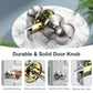 KNOBWELL Modern Round Interior Door Knobs-All Function