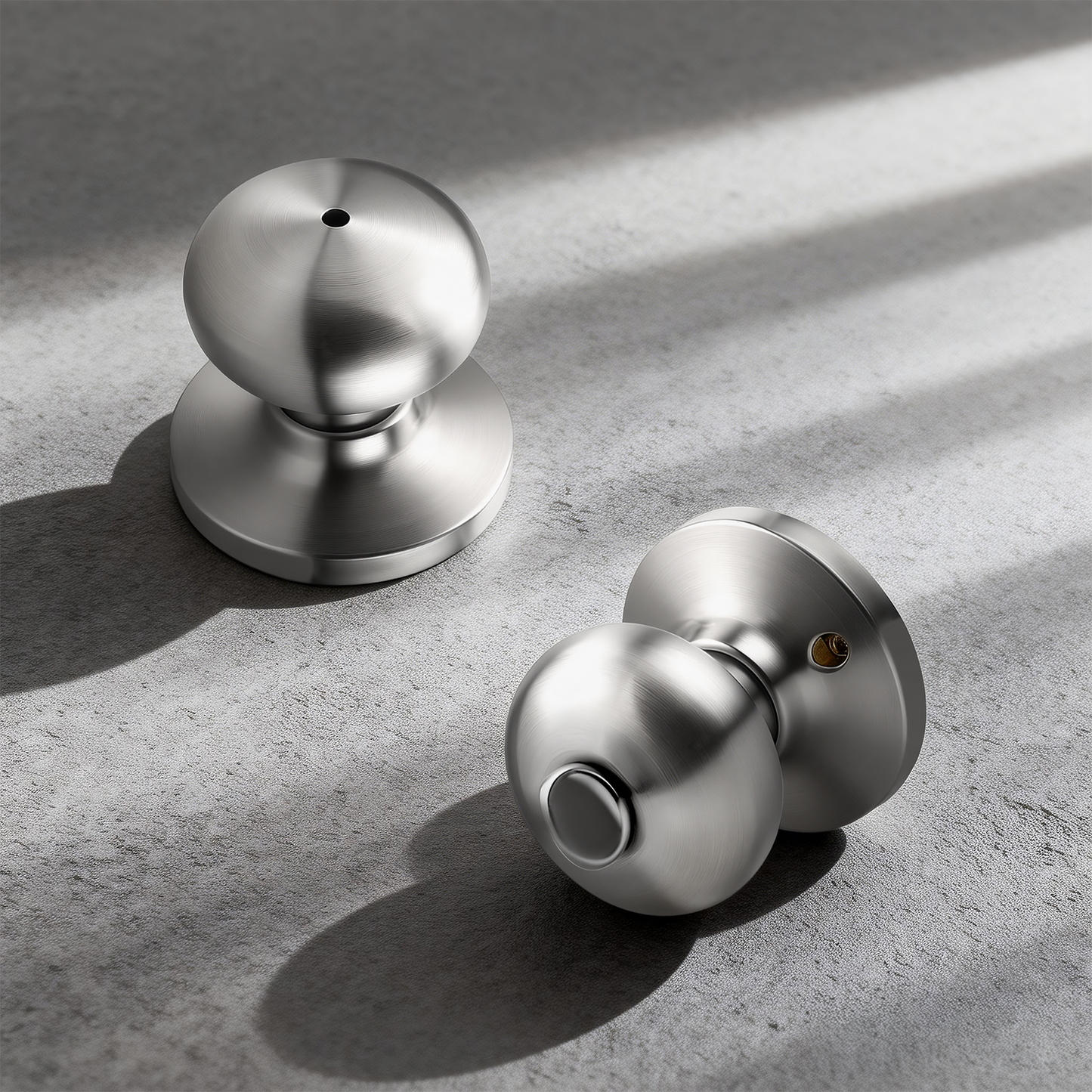 KNOBWELL Modern Round Interior Door Knobs-All Function