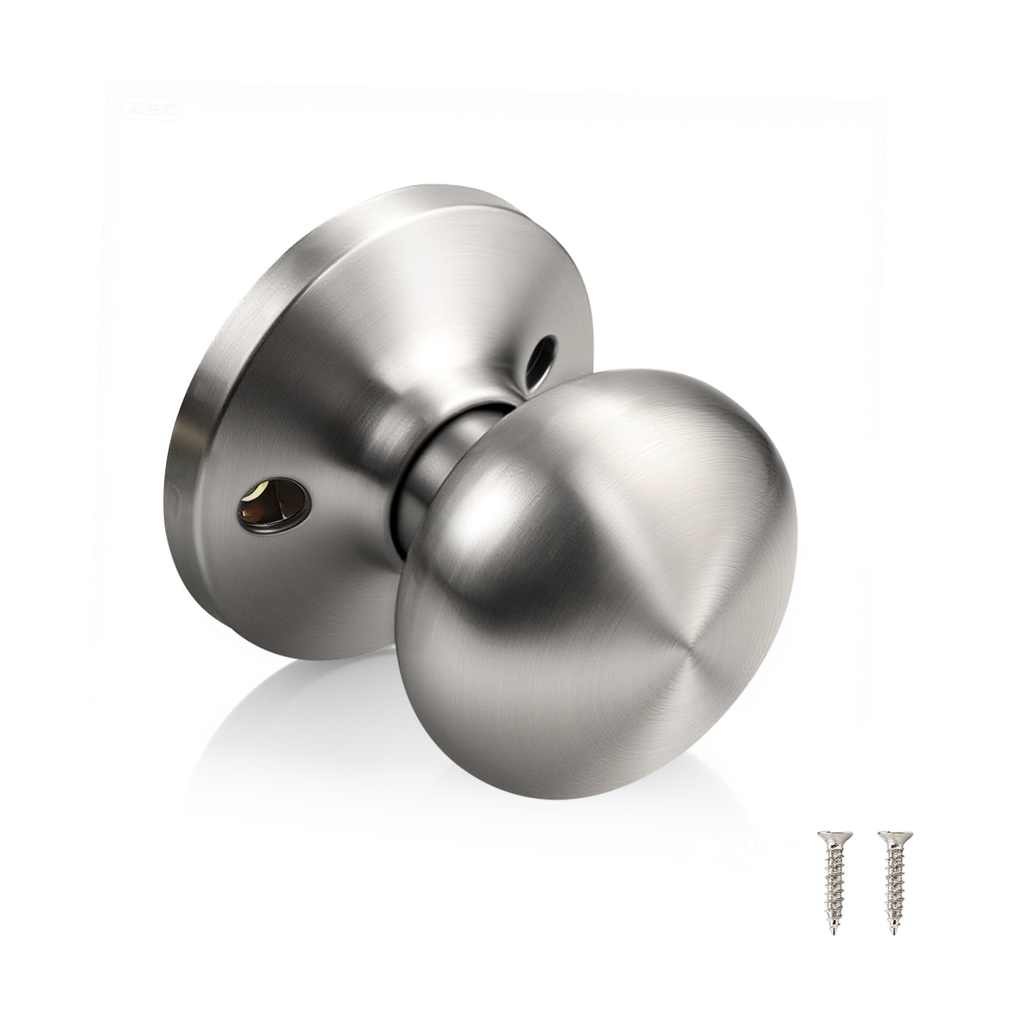 KNOBWELL Modern Round Interior Door Knobs-All Function