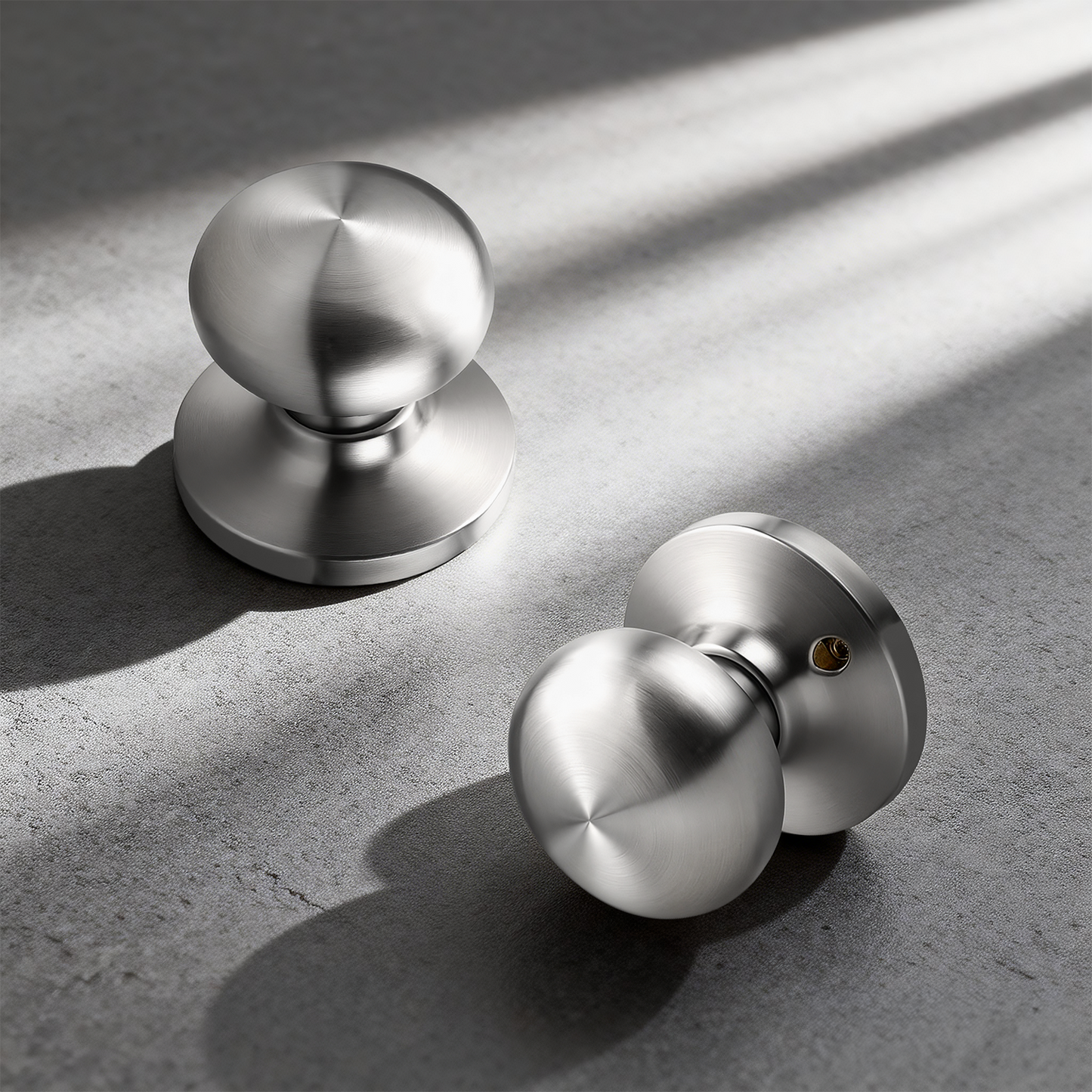 KNOBWELL Modern Round Interior Door Knobs-All Function