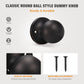 Round Ball Single Dummy Door Knobs - DL607DM