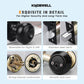 KNOBWELL Double Cylinder Keyed Entry Door Knob With Deadbolt