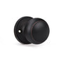 Round Push Button Privacy Door Knobs - DL609BK