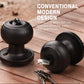 KNOBWELL Bronze Keyed Interior Door Knob For Front Doors with Lock and Key(Keyed Alike)