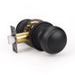 KNOBWELL Flat Ball Passage Interior Door Knobs Without Lock