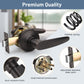 Details of KNOBWELL Minimalist Oil Rubbed Bronze Passage Door Handles For Interior Doors