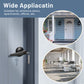 Application of KNOBWELL Minimalist Matte Black Keyed Entry Door Handles 