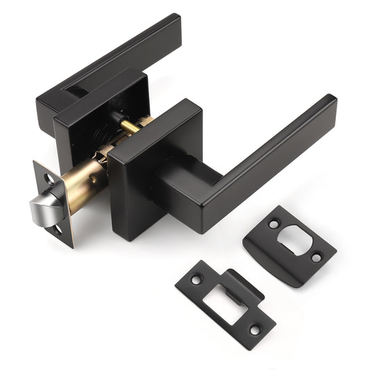 KNOBWELL Black Passage Craftsman Affordable Door Handles