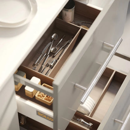 KNOBWELL Stainless Steel Modern Cabinet Handles for Kitchen Cupboards/Drawers-PD201HSS