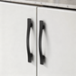 Wave Style Kitchen Cabinet Handles, Modern Dresser Drawer Pulls - Hole Spacing for 3-3/4'' - PD840