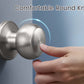 handing KNOBWELL Flat Ball nickel Passage Door Knobs With Non Locking