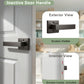 KNOBWELL Craftsman Heavy Duty Affordable Door Handles for Interior & Exterior Doors