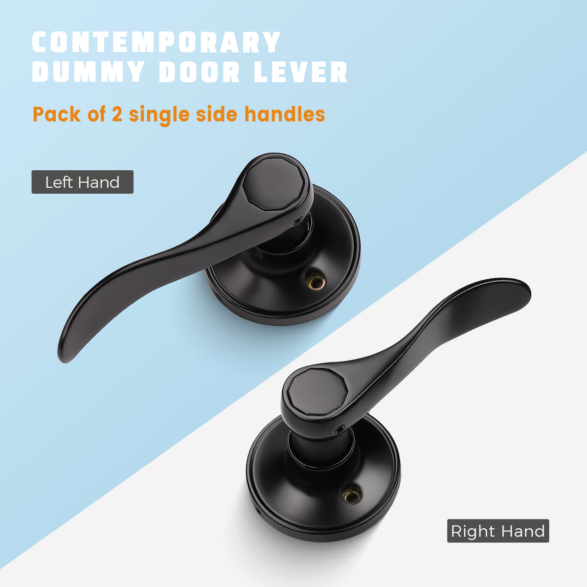 KNOBWELL Wave Style Different Types of Locksets for Home Hardware