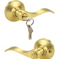 KNOBWELL Wave Style Different Types of Locksets for Home Hardware