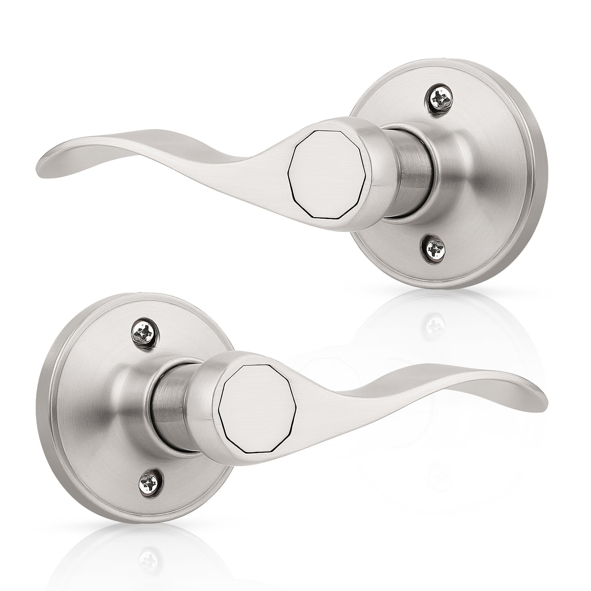 KNOBWELL Wave Style Different Types of Locksets for Home Hardware