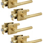 KNOBWELL Modern Knurled Design Door Handle, Various Function for Home Hardware