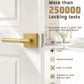 KNOBWELL Modern Knurled Design Door Handle, Various Function for Home Hardware