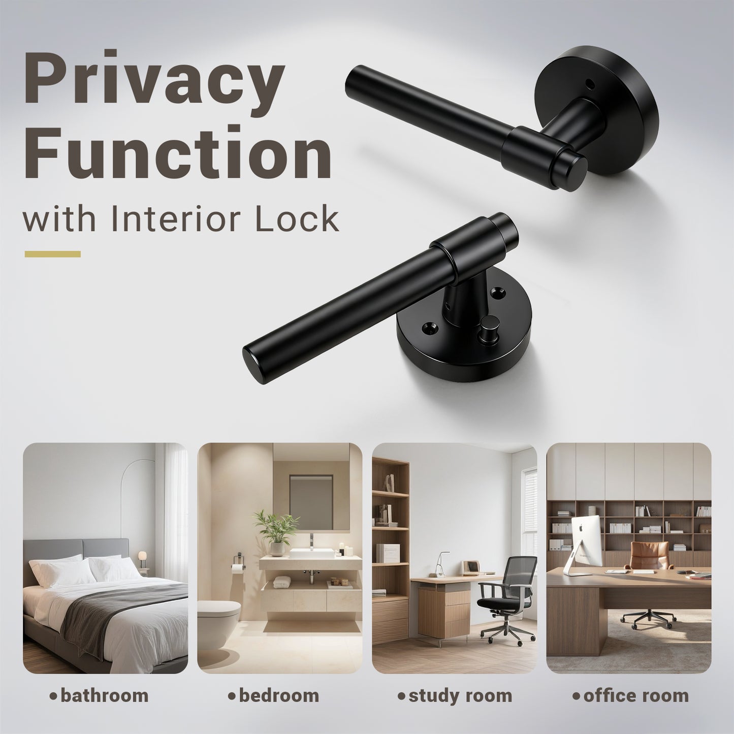 KNOBWELL New Design Door Handle, Various Function for Home Hardware