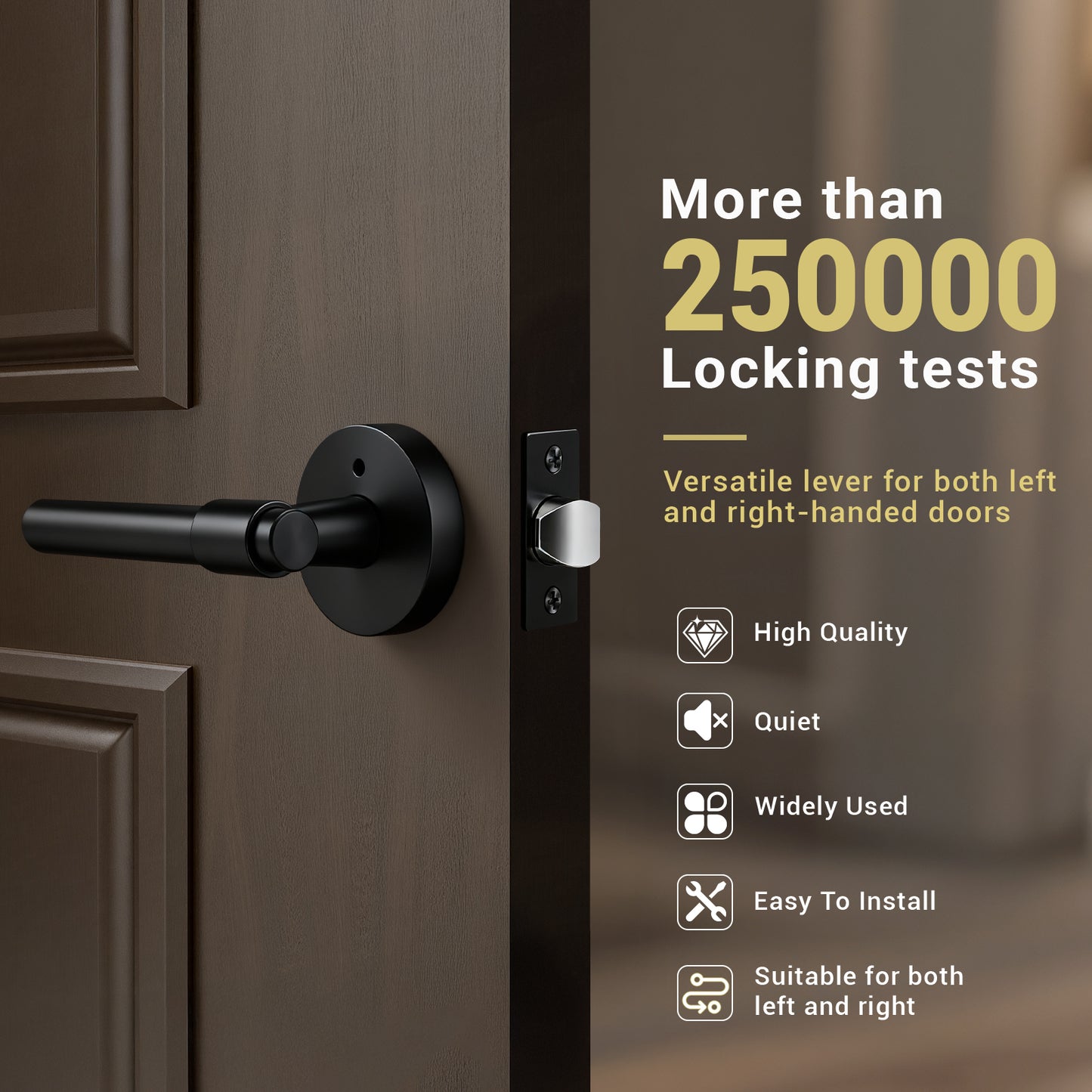 KNOBWELL New Design Door Handle, Various Function for Home Hardware