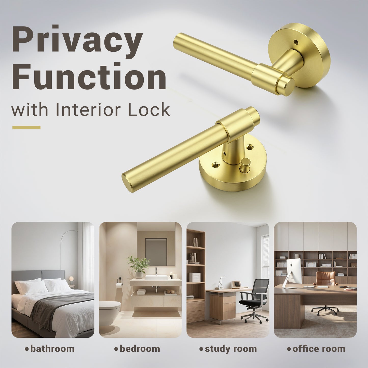 KNOBWELL New Design Door Handle, Various Function for Home Hardware