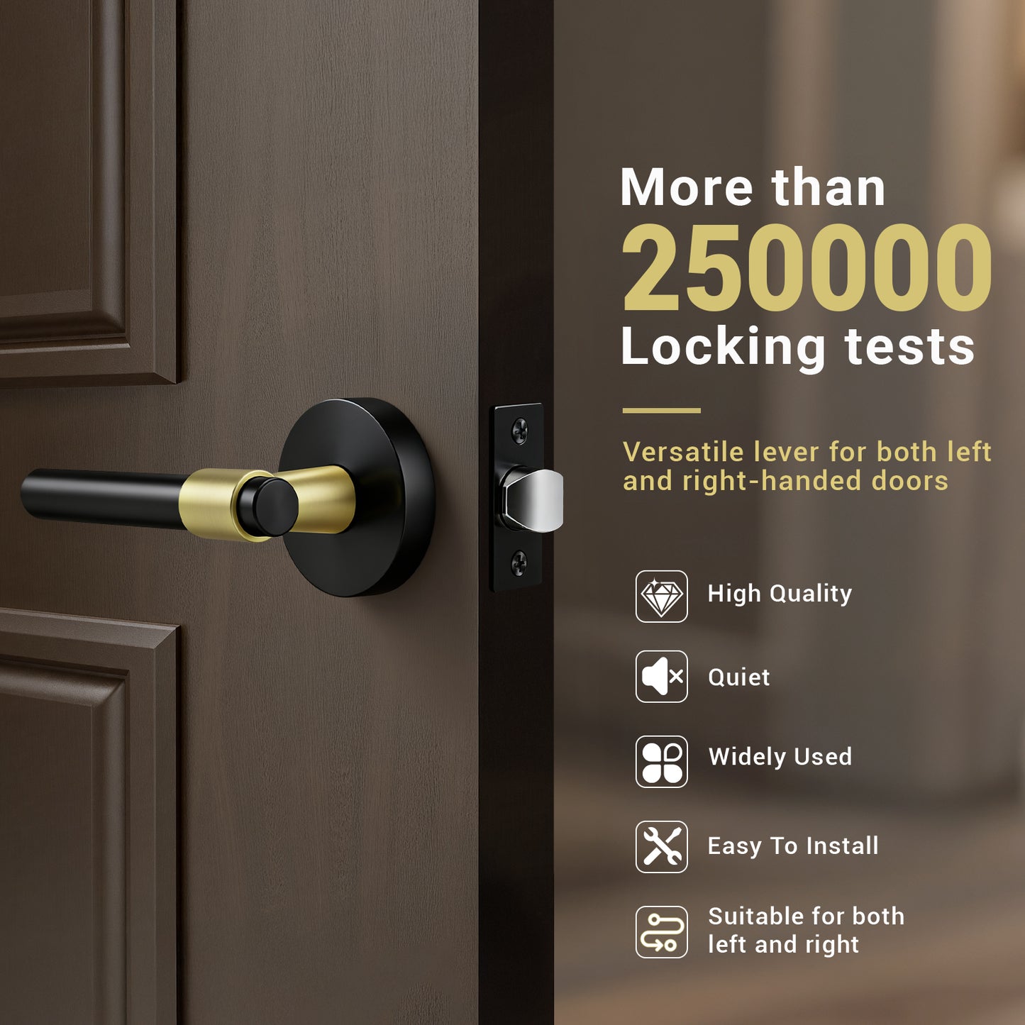 KNOBWELL New Design Door Handle, Various Function for Home Hardware