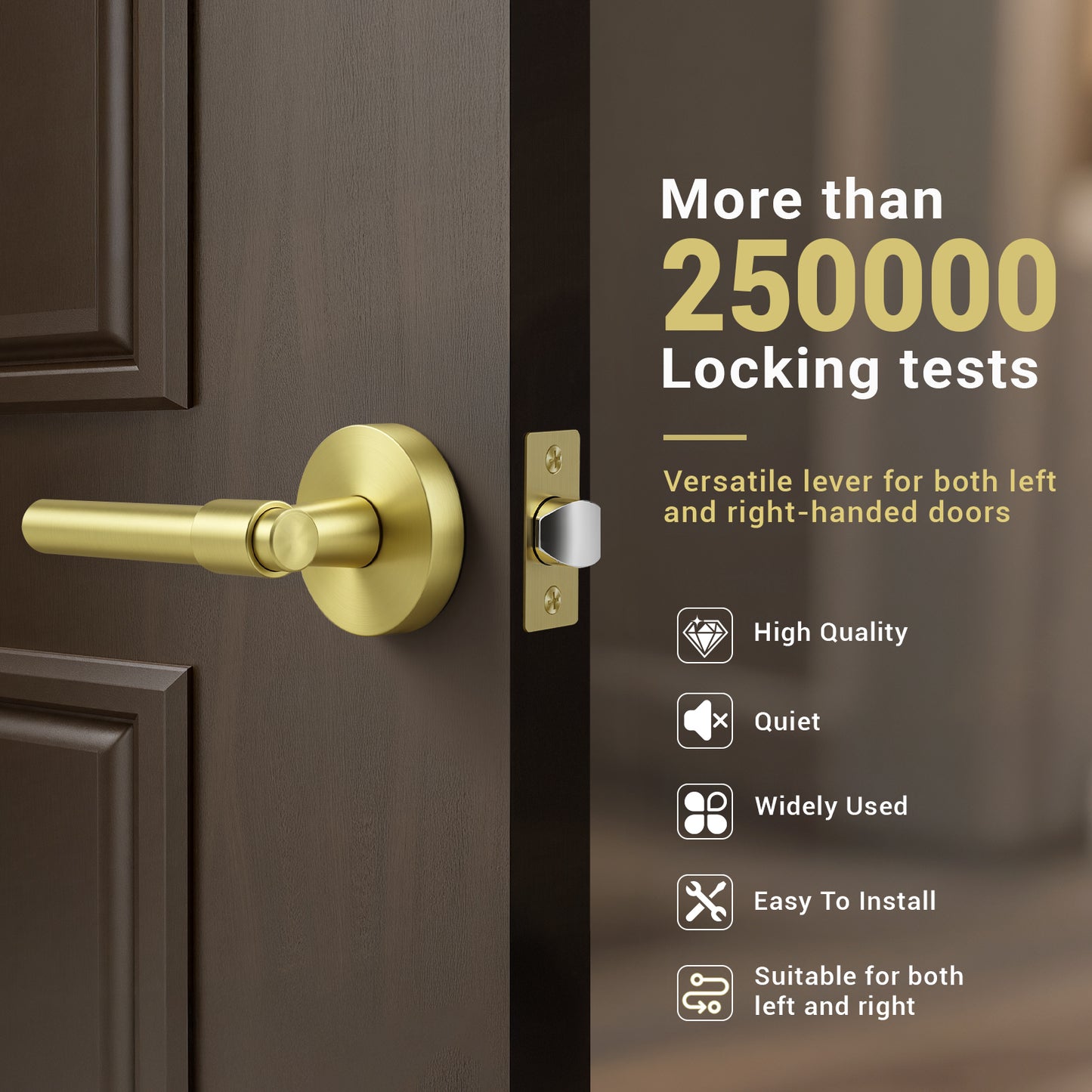 KNOBWELL New Design Door Handle, Various Function for Home Hardware